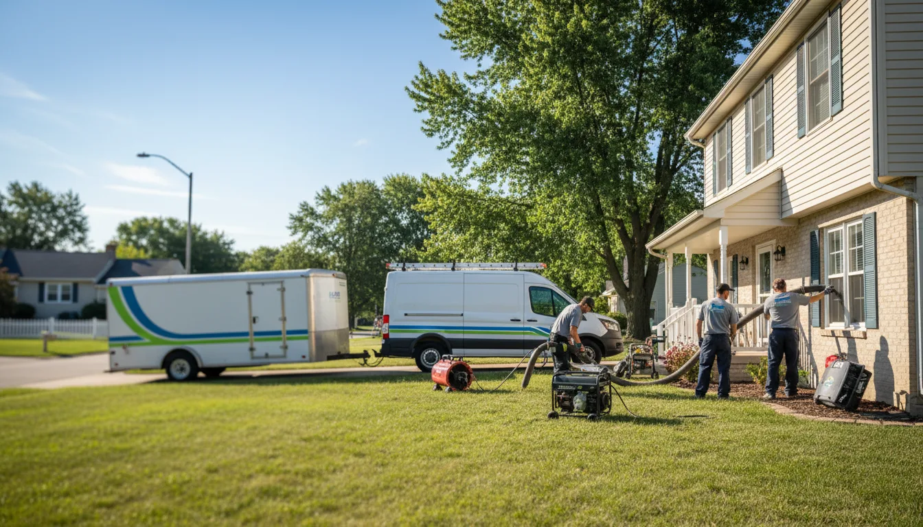 Flooded Basement Restoration And Cleanup With Repair in Jarvisburg, NC near me